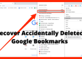 Recover Deleted Bookmarks