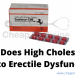 How Does High Cholestrol Leads to Erectile Dysfunction?
