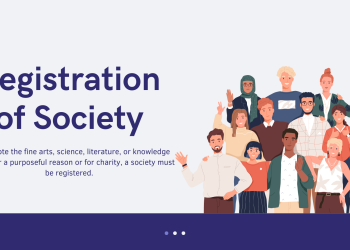 Registration of Society