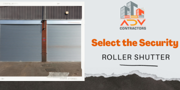Select the security roller shutter