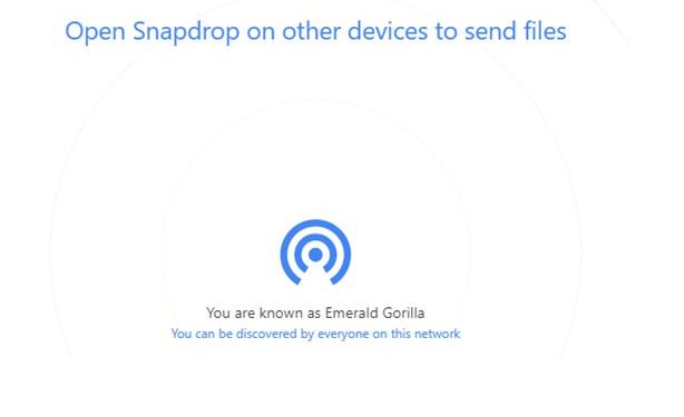 What is Snapdrop and its best alternative sites