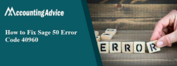 How to Resolve Sage Error 40960