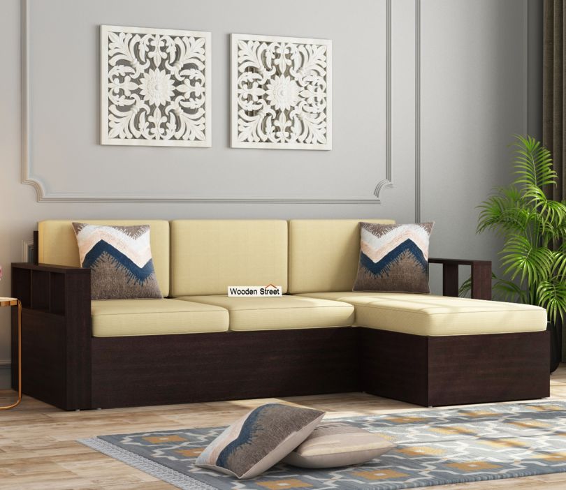 solid wood sofa 