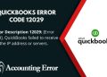 QuickBooks Update Error 12029