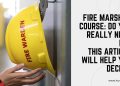 _Fire Marshal Course Fire Warden Course