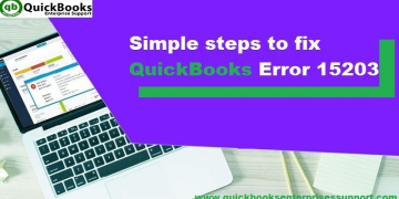 How to Fix QuickBooks Error Code 15203 (Reason & Solutions)