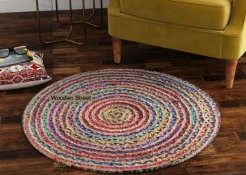 round rugs online india
