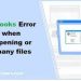 How to Fix QuickBooks Error code 6150, 1006