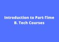 B. Tech Courses