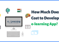 eLearning app development Cost