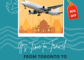 flights from toronto to new delhi