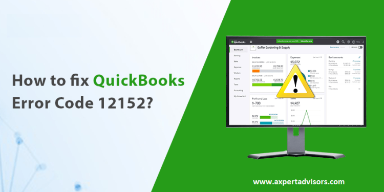 Fix QuickBooks Payroll Error 12152