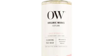 glow skin for Organic Works Cleansing Face Wash
